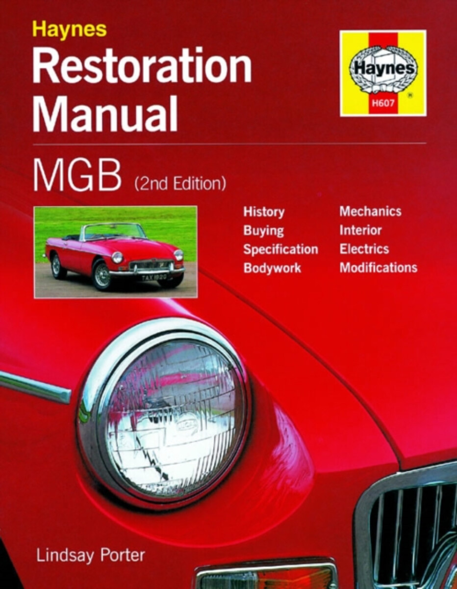 Kniha MGB Restoration Manual
