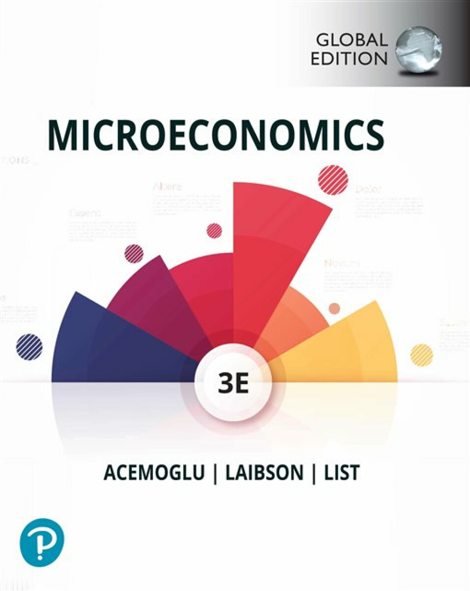Kniha Microeconomics, Global Edition
