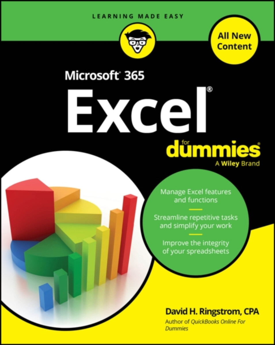 Kniha Microsoft 365 Excel For Dummies