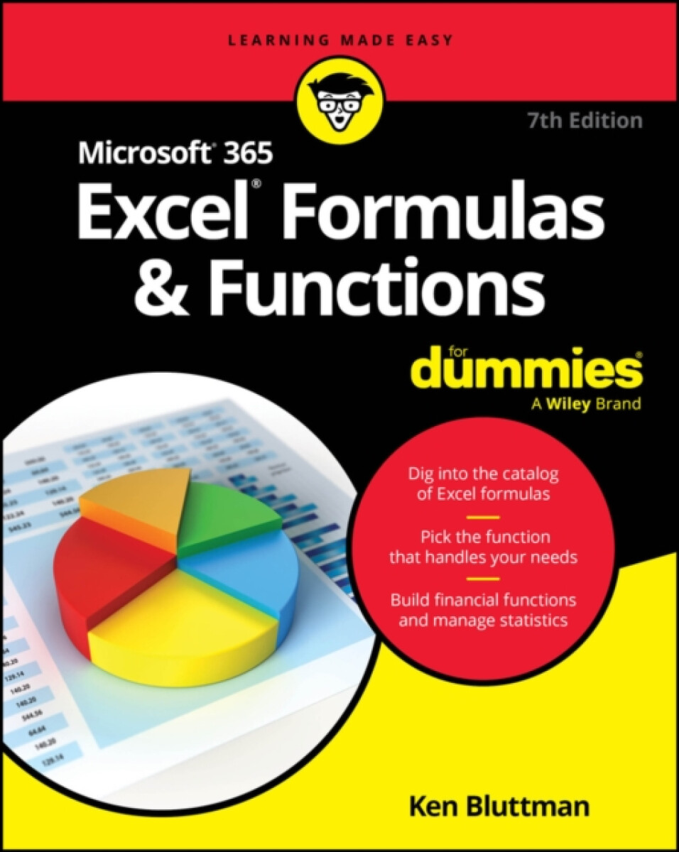 Kniha Microsoft 365 Excel Formulas a Functions For Dummies