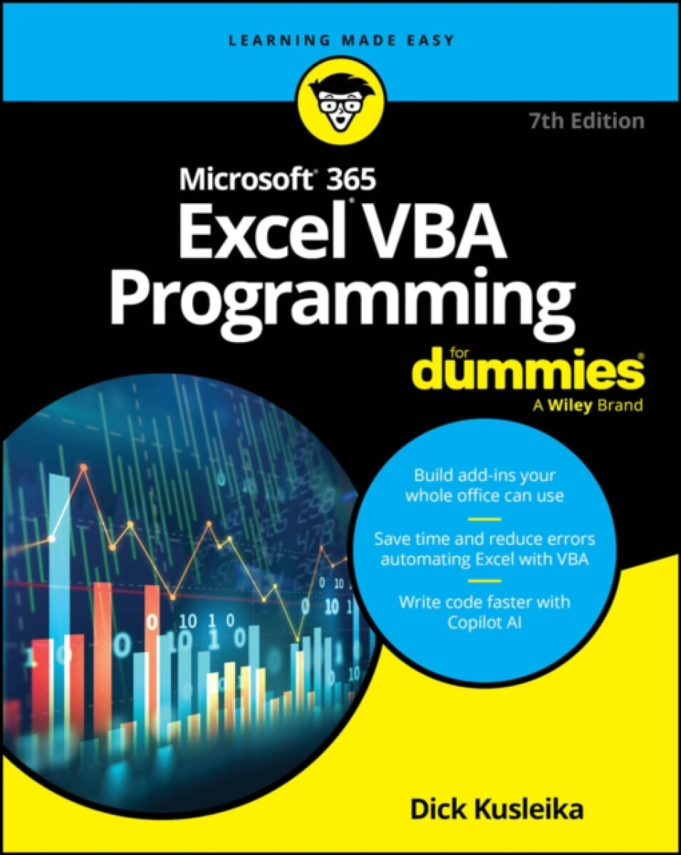 Kniha Microsoft 365 Excel VBA Programming For Dummies