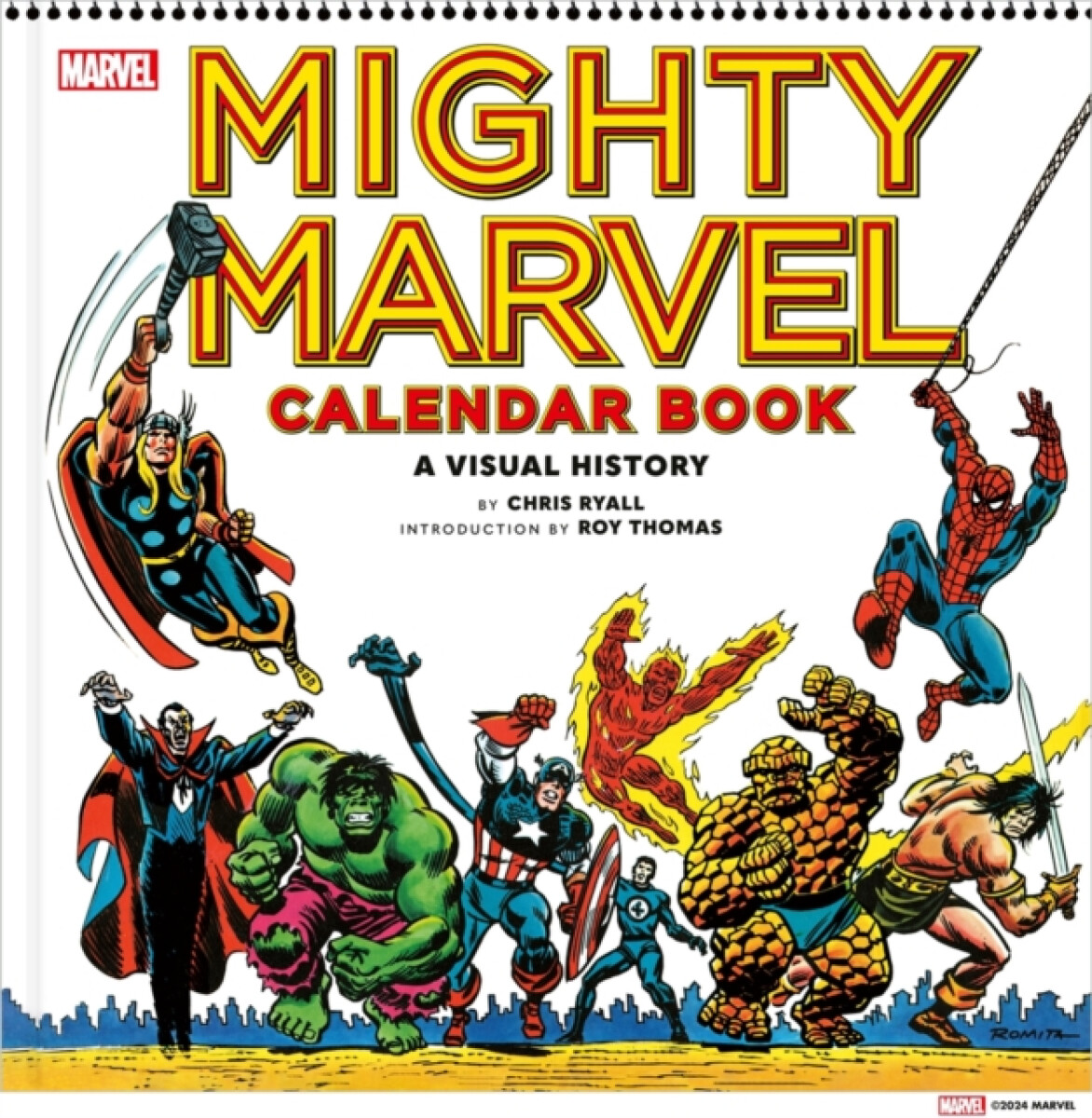 Kniha Mighty Marvel Calendar Book: A Visual History