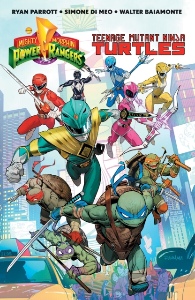 Kniha Mighty Morphin Power Rangers/Teenage Mutant Ninja Turtles