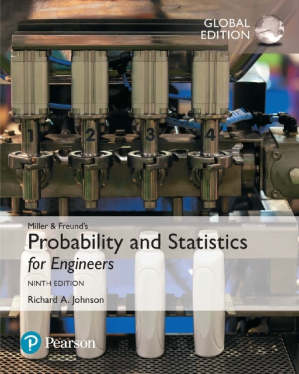 Kniha Miller a Freund's Probability and Statistics for Engineers, Global Edition