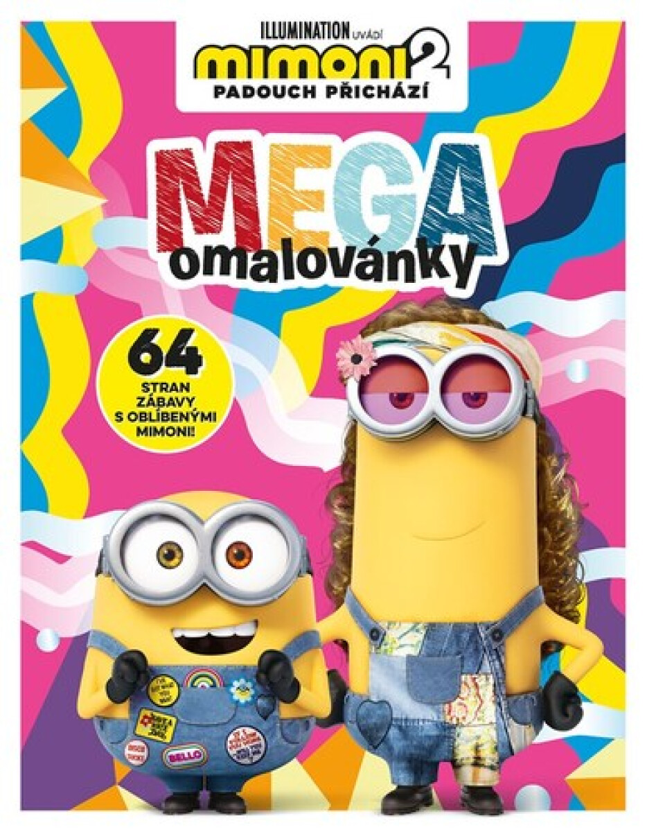 Kniha Mimoni 2 - Mega omalovánky