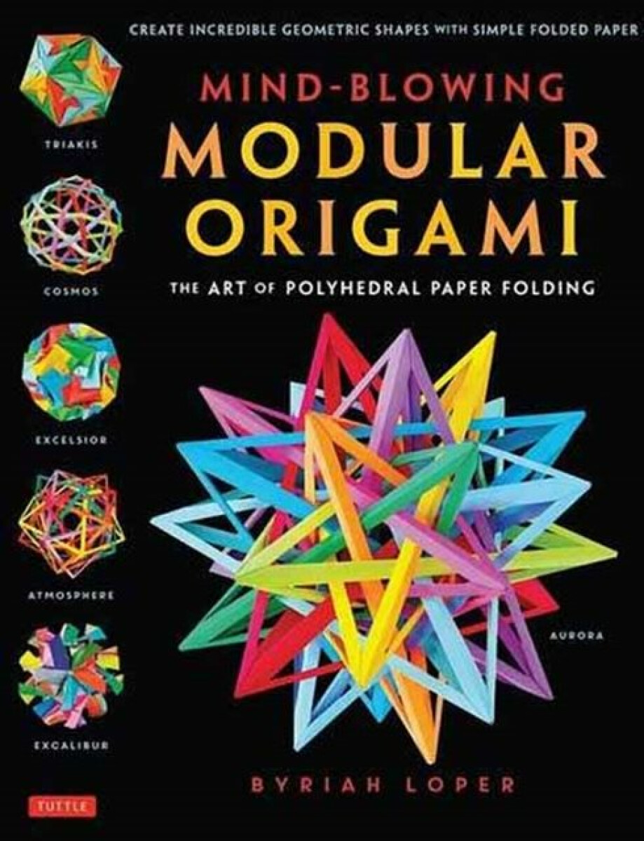 Kniha Mind-Blowing Modular Origami