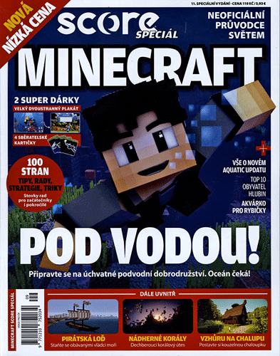 Minecraft 11 – pod vodou! - kolektiv autorů | Knihy Dobrovský