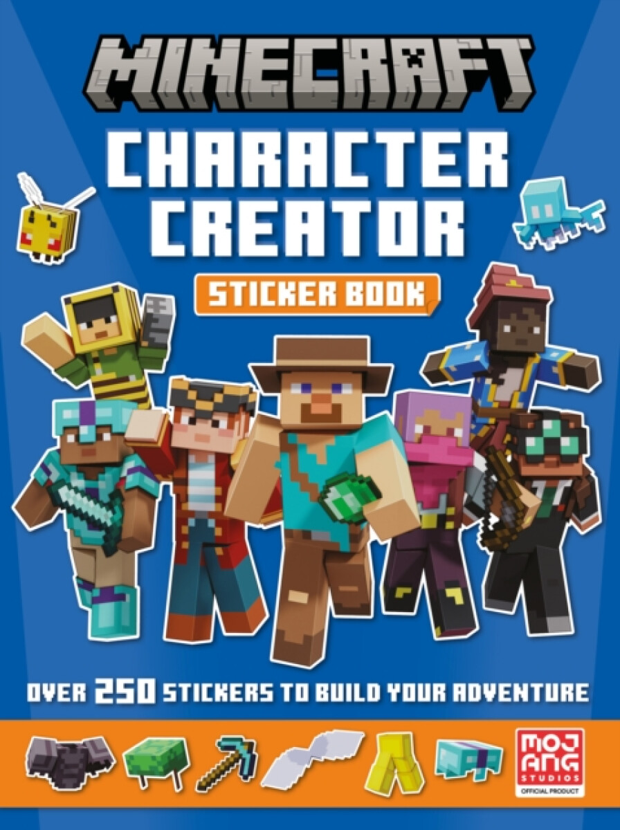 Kniha Minecraft Character Creator Sticker Book