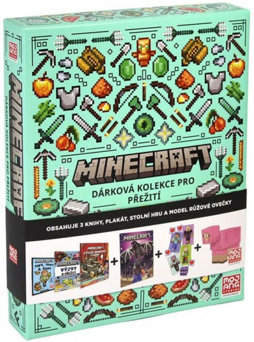 Kniha Minecraft Dárková kolekce pro přežití