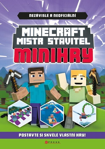 Kniha Minecraft Mistr stavitel - Minihry
