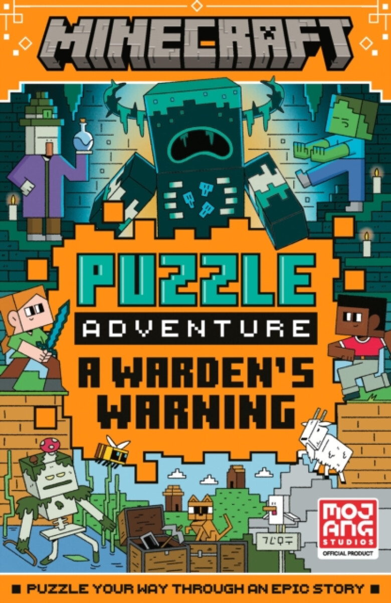 Kniha Minecraft Puzzle Adventure: A Warden's Warning