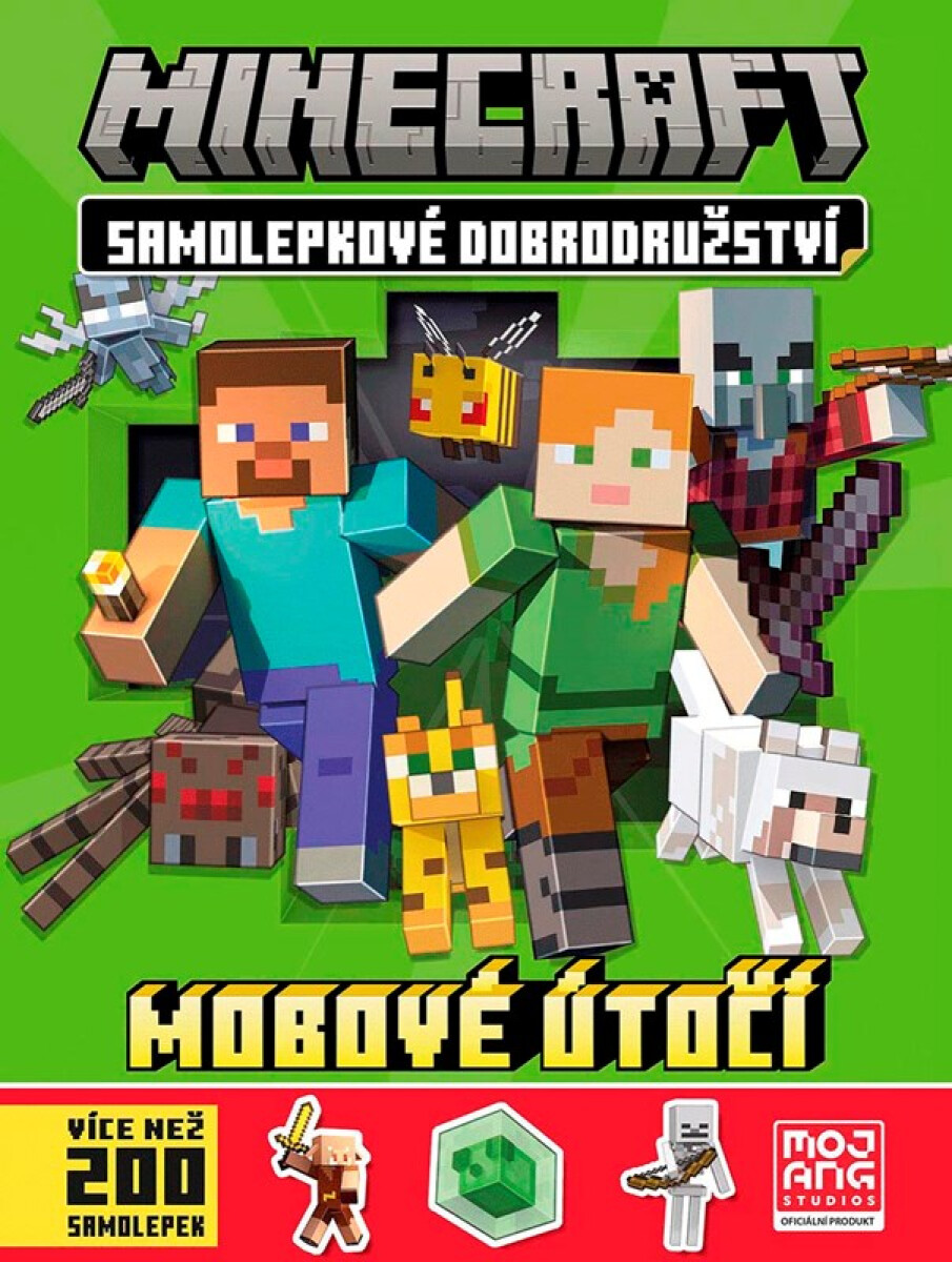 Minecraft - Samolepkové dobrodružství