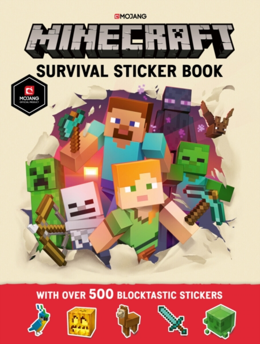 Kniha Minecraft Survival Sticker Book