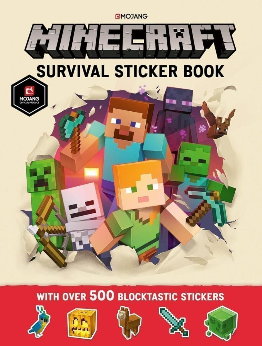 Minecraft Survival Sticker Book - Mojang AB