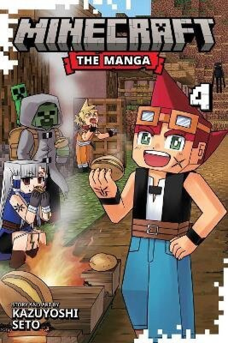 Kniha Minecraft: The Manga, Vol. 4