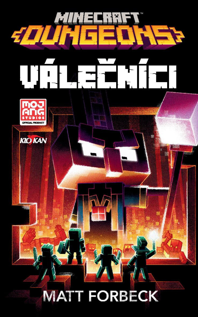 Kniha Minecraft - Válečníci