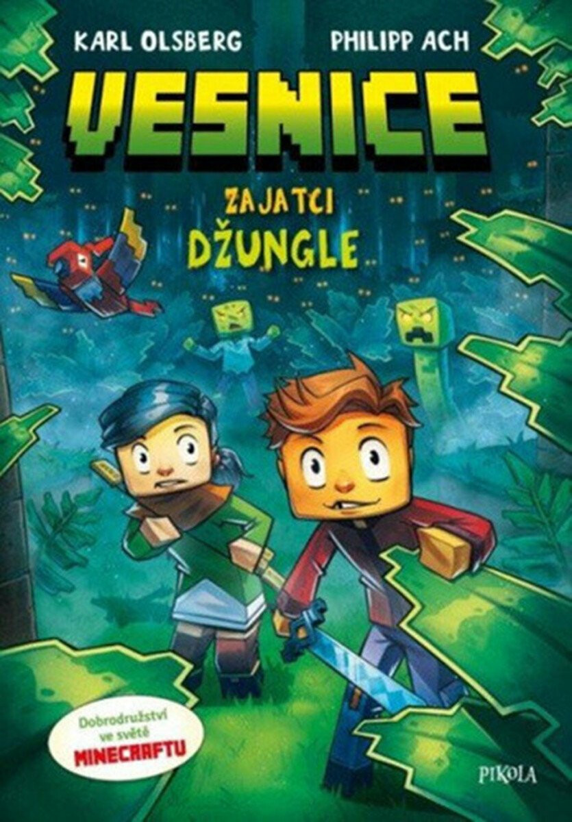 Minecraft Vesnice Zajatci džungle