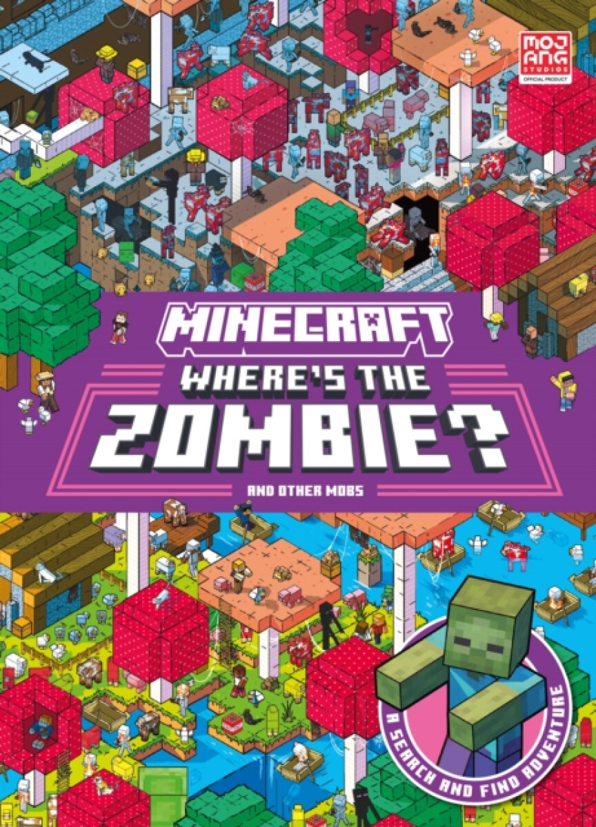 Kniha Minecraft Whereâ€™s the Zombie?