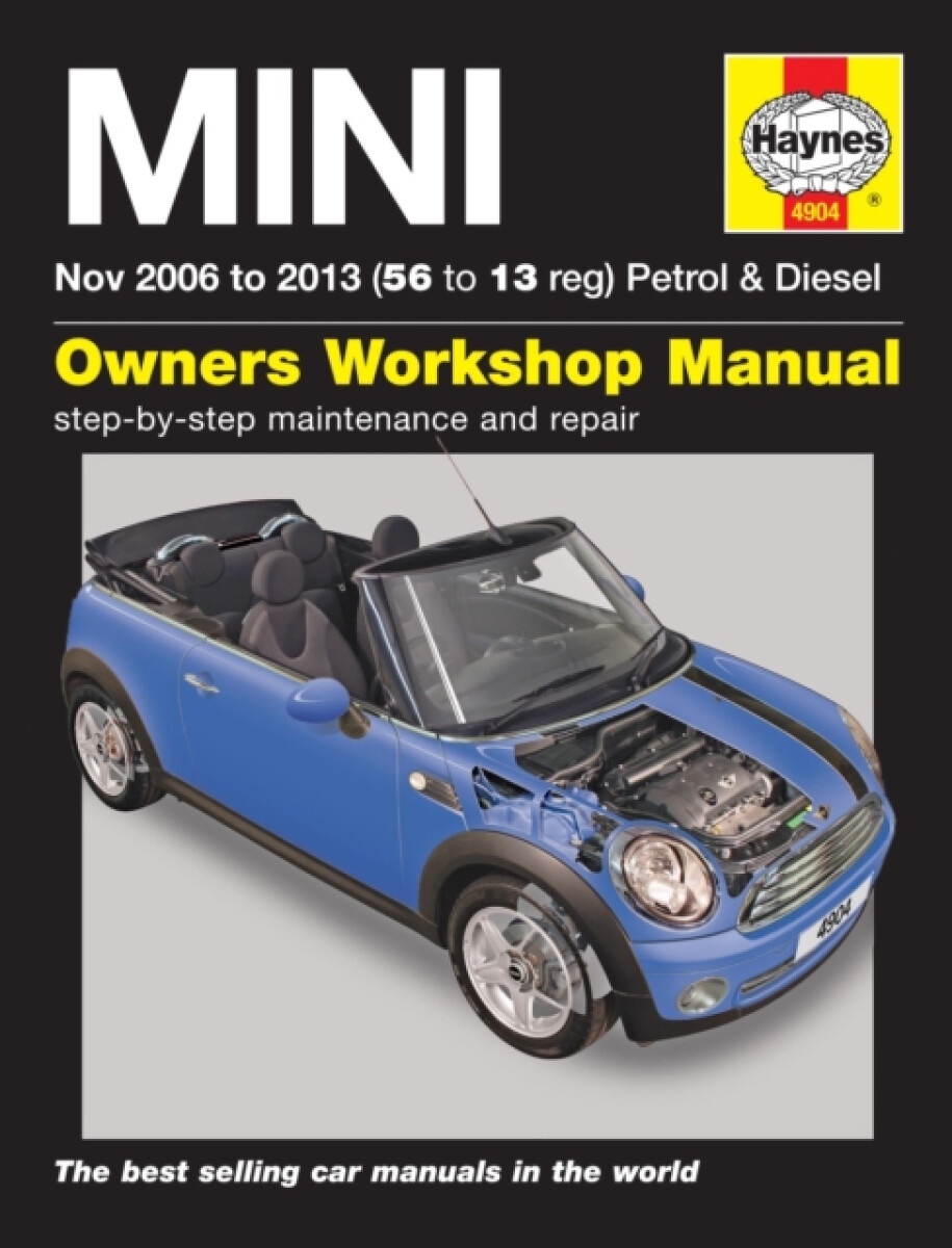 Kniha MINI Petrol a Diesel (Nov 06 - 13) Haynes Repair Manual