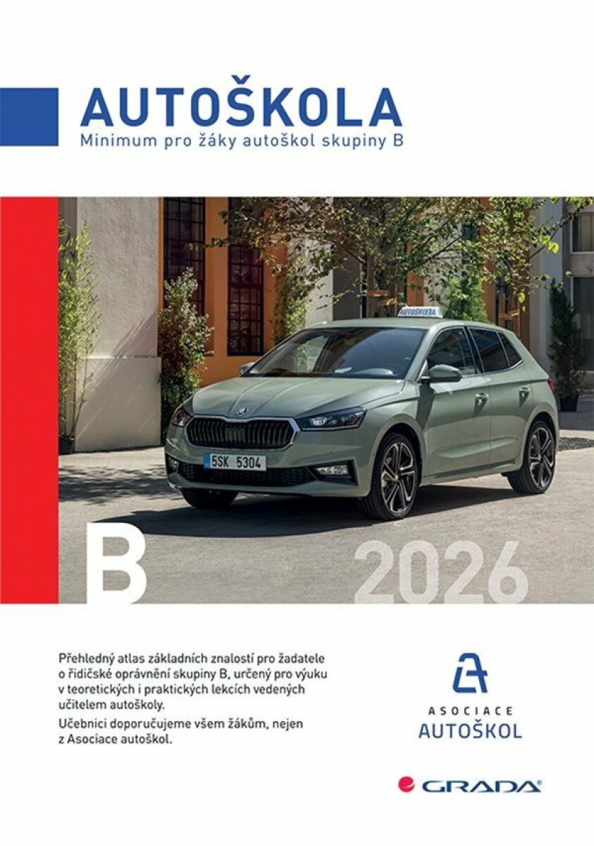 Kniha Minimum pro žáky autoškol skupiny B 2026