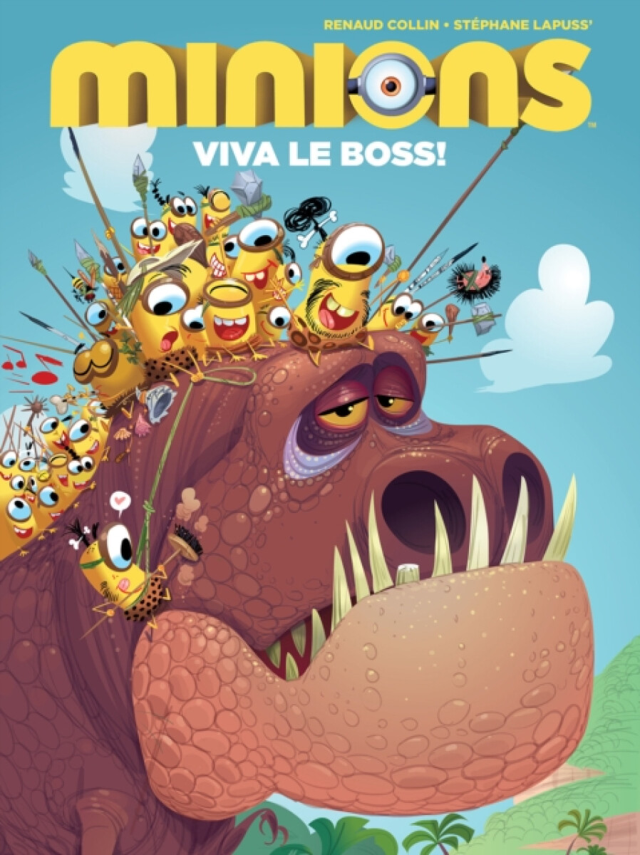 Kniha Minions Viva Le Boss
