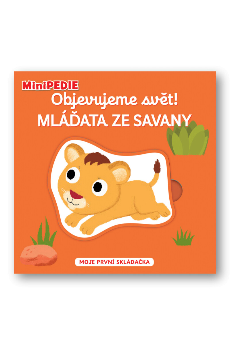 Kniha MiniPEDIE Objevujeme svět! Mláďata ze savany