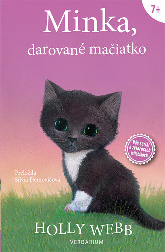 Kniha Minka, darované mačiatko