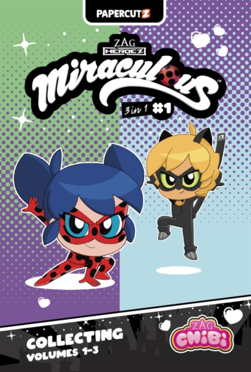 Miraculous Chibi 3 in 1 Vol. 1 - Josh Trujillo, Carrie Harris