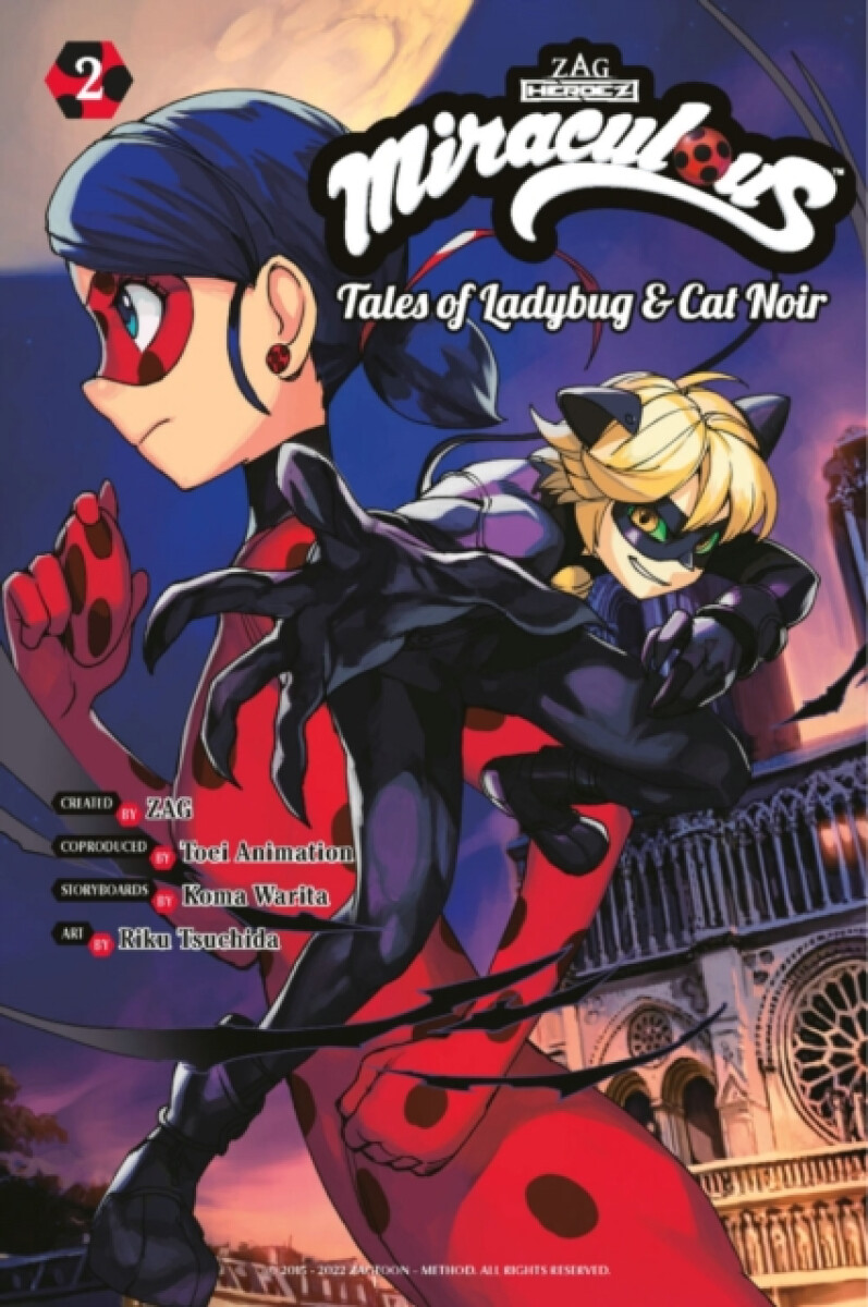 Kniha Miraculous: Tales of Ladybug a Cat Noir (Manga) 2