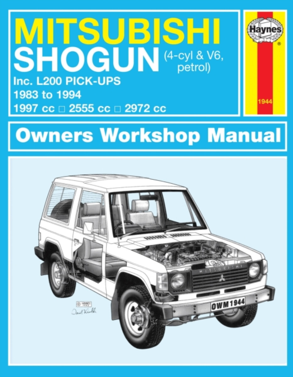 Kniha Mitsubishi Shogun a L200 Pick Ups (83 - 94)
