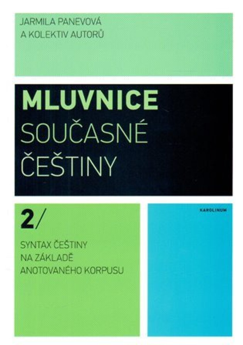Kniha Mluvnice současné češtiny