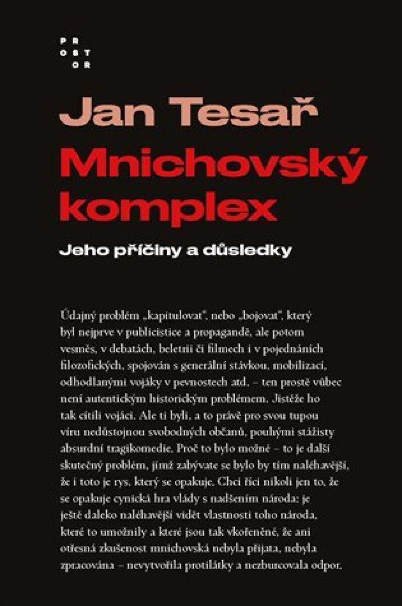 Kniha Mnichovský komplex