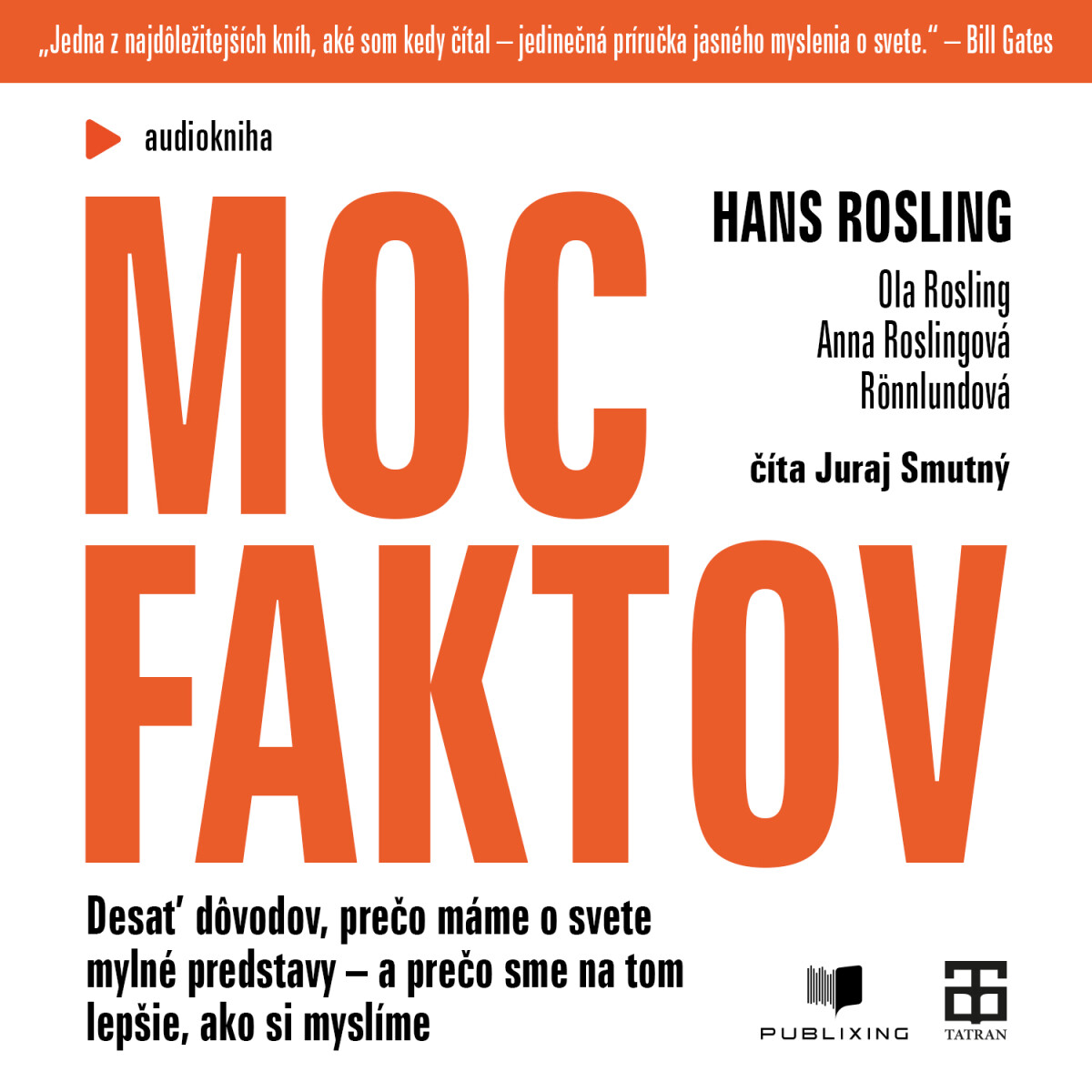Levně Moc faktov - Hans Rosling - audiokniha