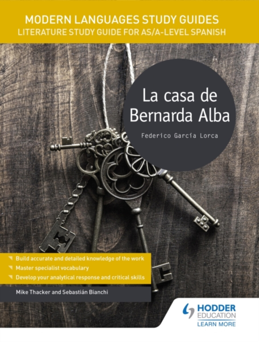Kniha Modern Languages Study Guides: La casa de Bernarda Alba