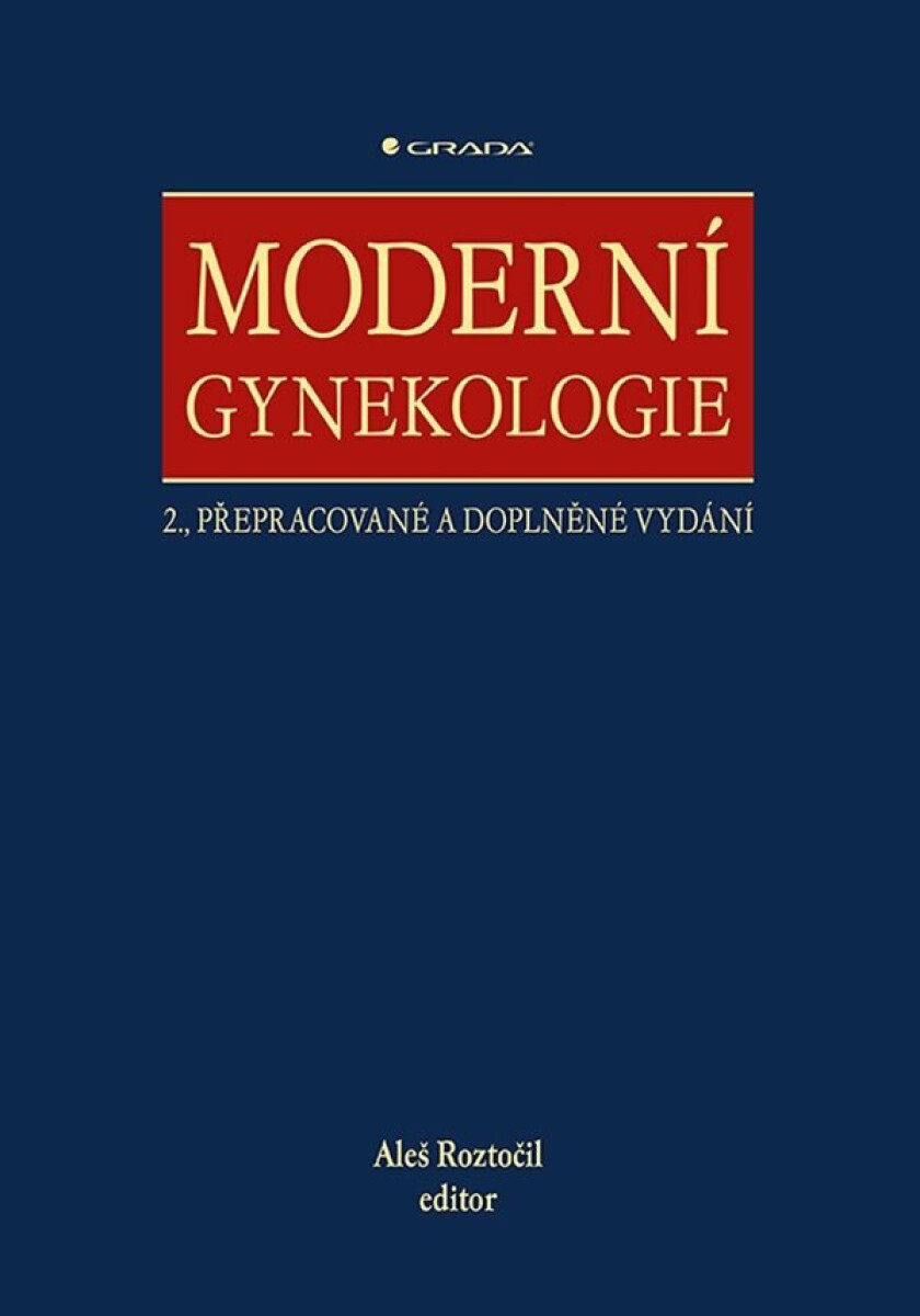 Kniha Moderní gynekologie, 2. vydání