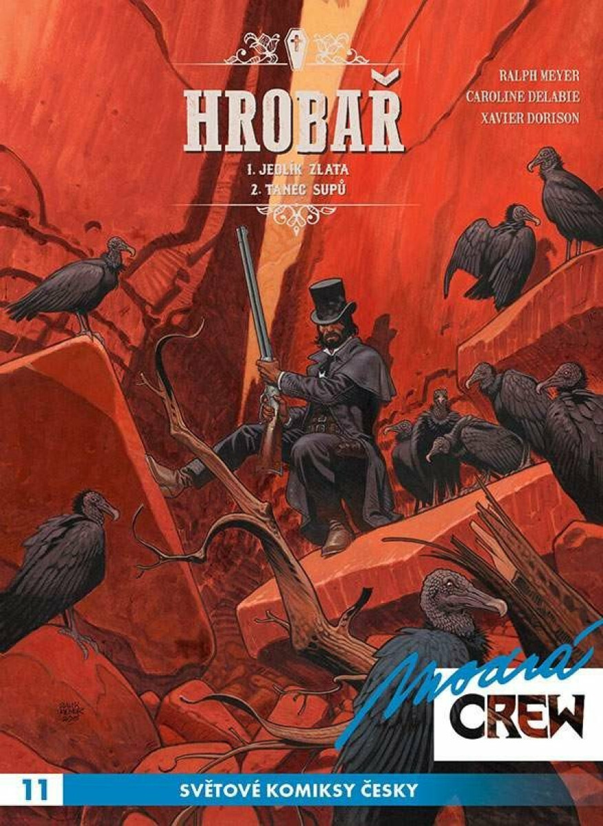 Kniha Modrá Crew 11: Hrobař 1+2