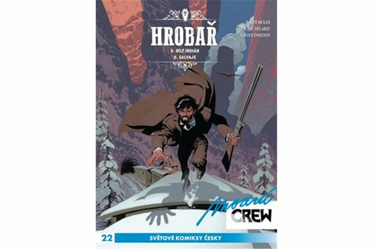 Kniha Modrá CREW 22