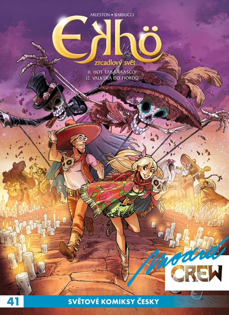 Kniha Modrá CREW 41 Zrcadlový svět 11+12