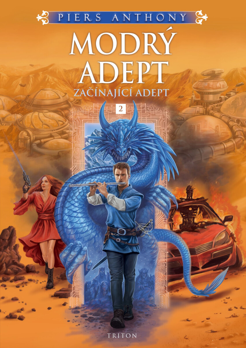 Modrý adept - Anthony Piers