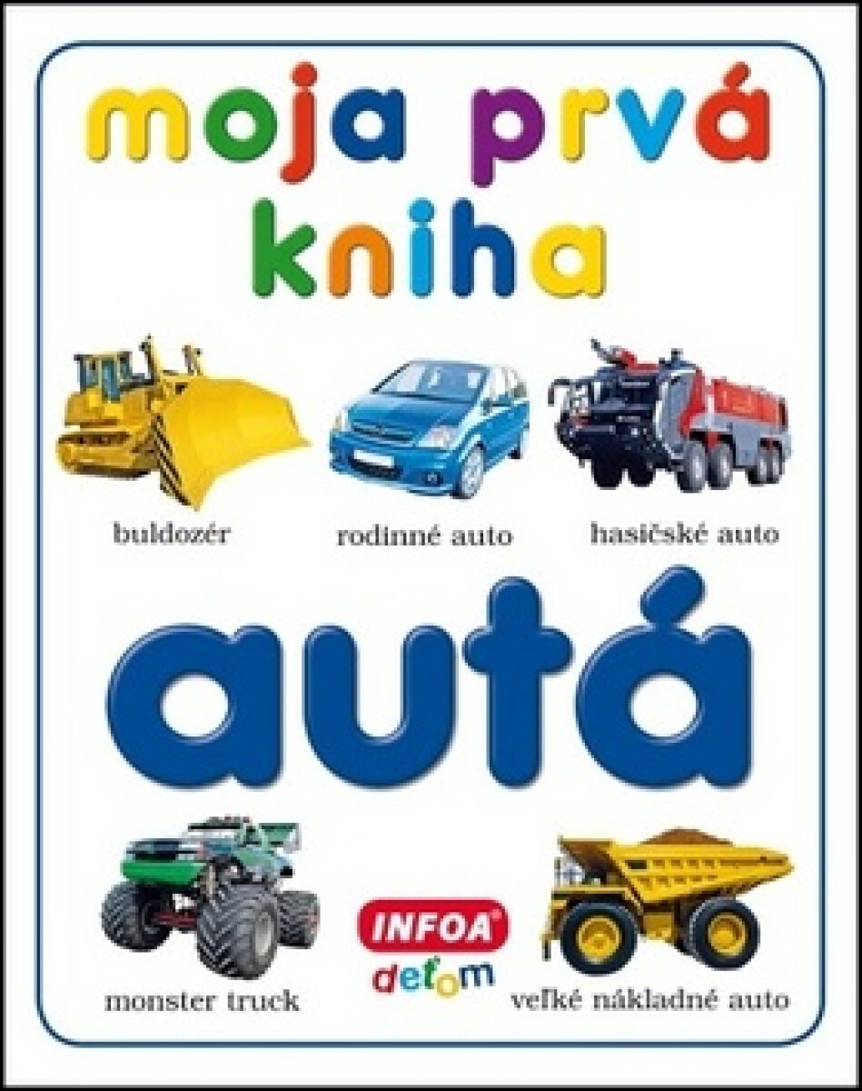 Levně Moja prvá kniha Autá