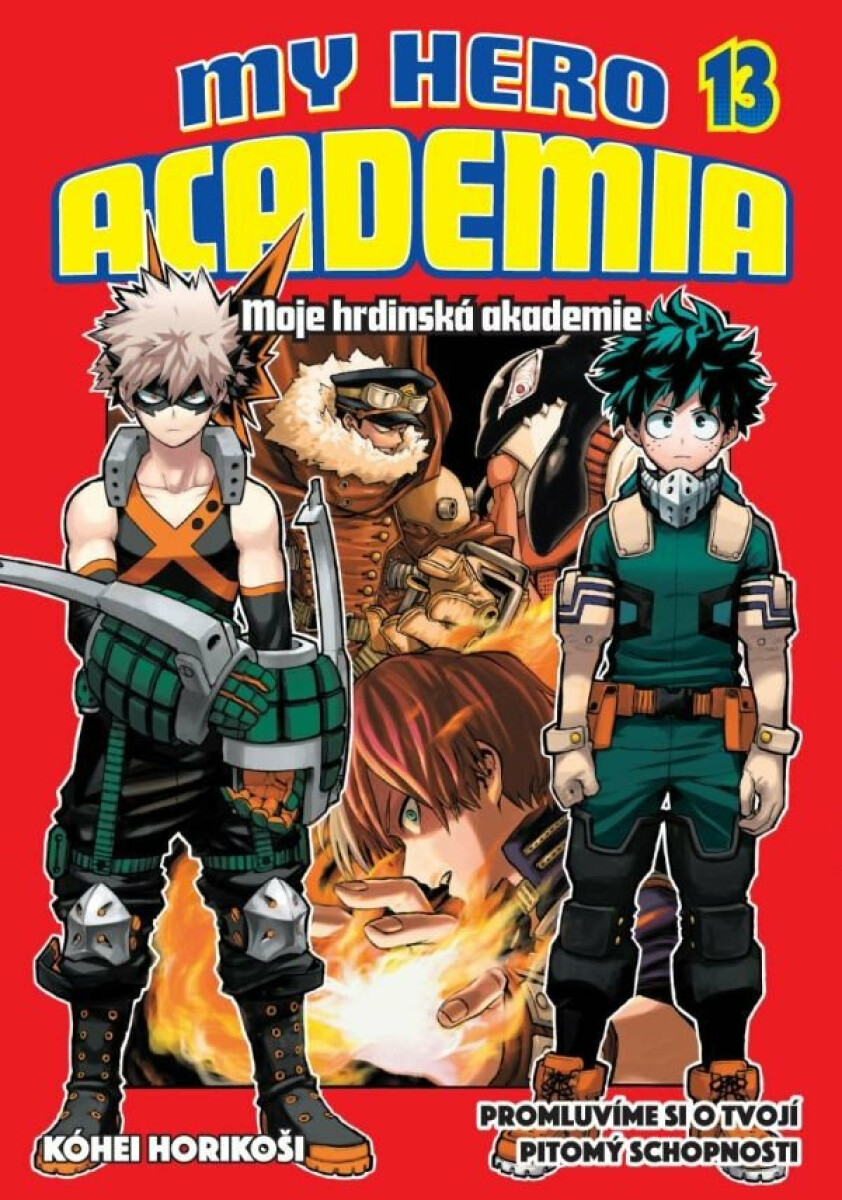 Kniha My Hero Academia - Moje hrdinská akademie 13