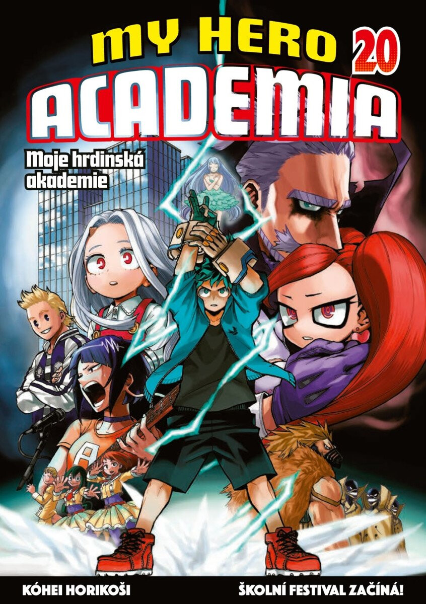 Kniha My Hero Academia - Moje hrdinská akademie 20: Školní festival začíná!