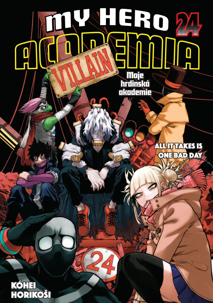 Kniha My Hero Academia - Moje hrdinská akademie 24: All it takes is one bad day