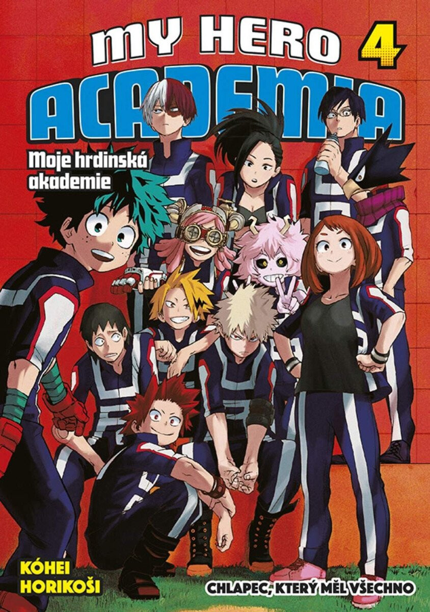 Kniha My Hero Academia - Moje hrdinská akademie 4