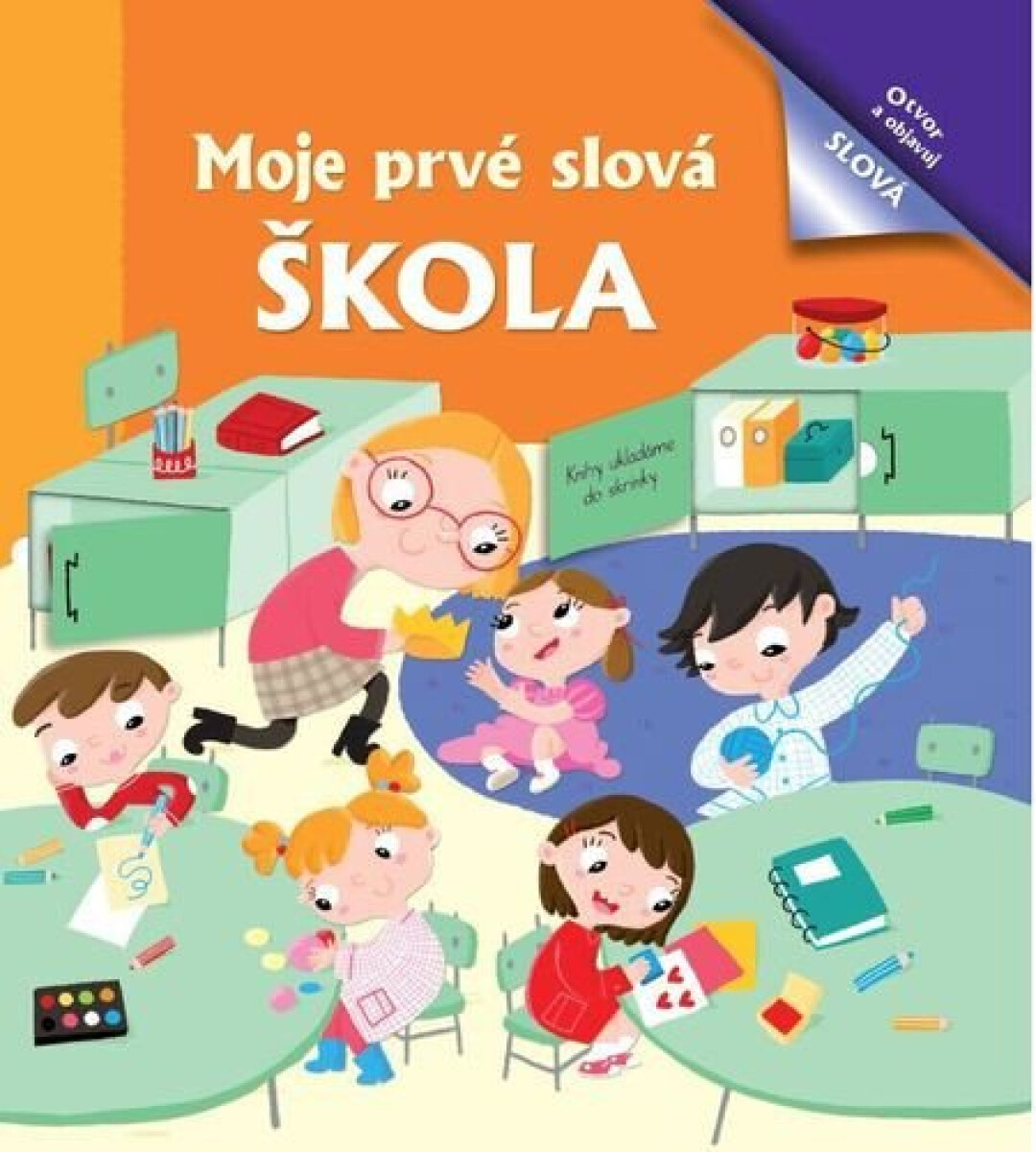 Kniha Moje prvé slová Škola