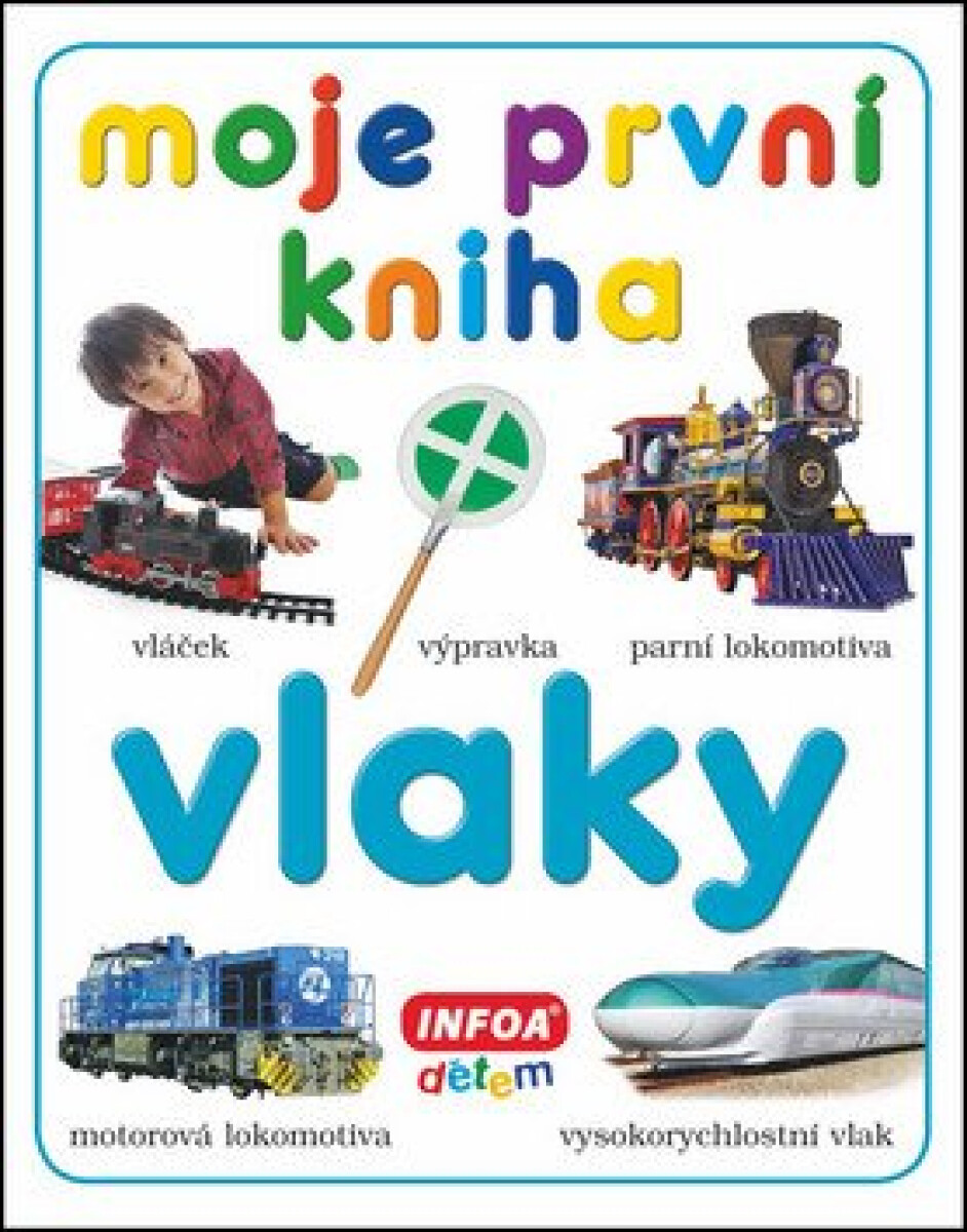 Kniha Moje první kniha - Vlaky