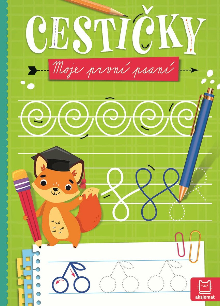 Kniha Moje první psaní - Cestičky
