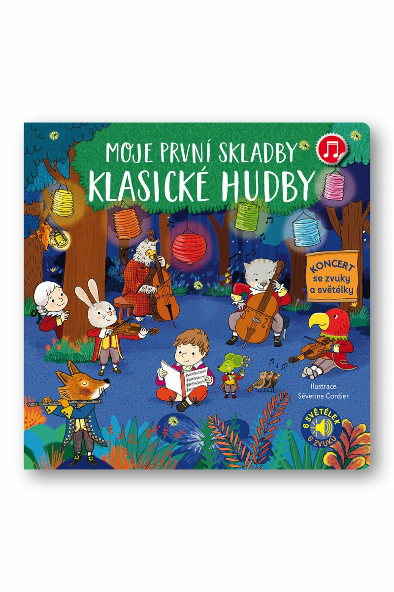 Kniha Moje první skladby klasické hudby