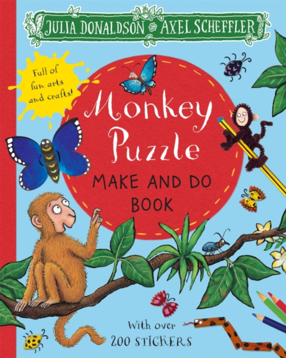 Kniha Monkey Puzzle Make and Do Book