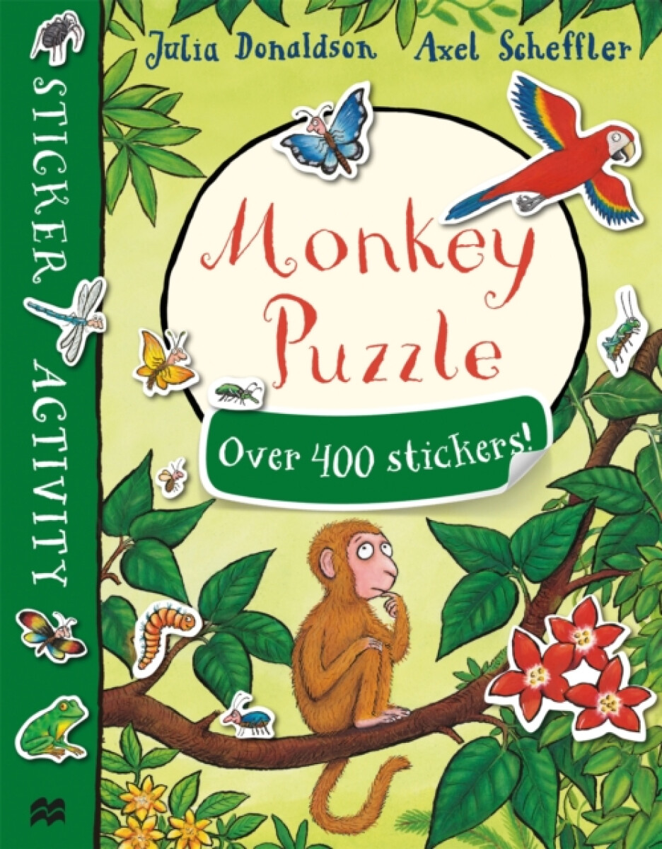 Kniha Monkey Puzzle Sticker Book